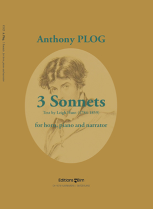 Book cover for 3 Sonnets