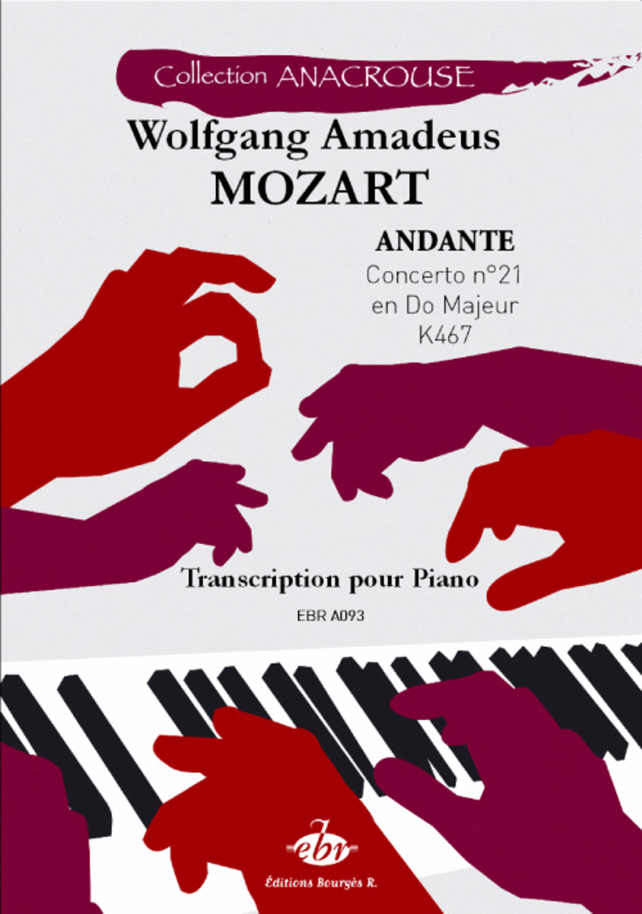 Andante Concerto n°21 K467 (Collection Anacrouse)