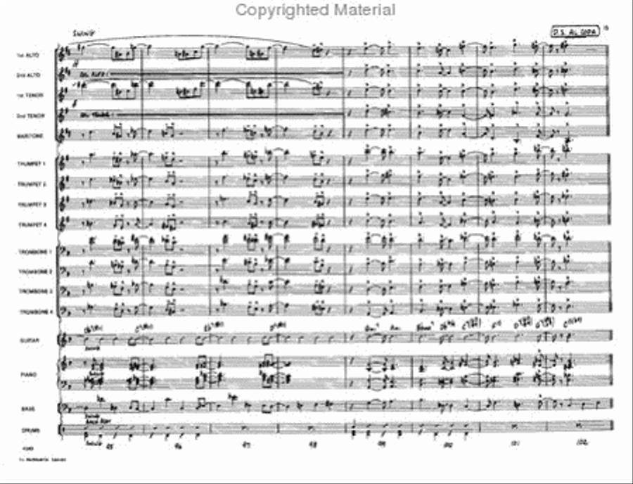 Duke It Out! Jazz Ensemble scores gallery preview page 14