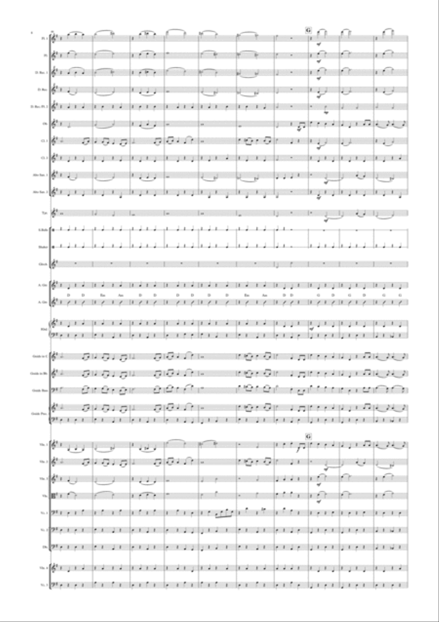 Let It Snow! Let It Snow! Let It Snow! Full Orchestra scores gallery preview page 4