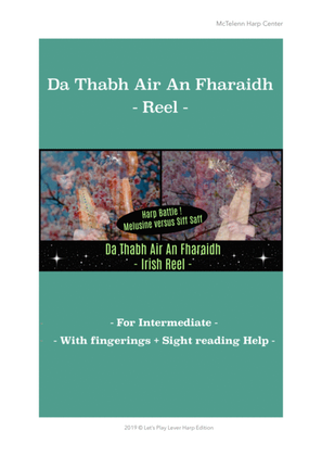 Book cover for Da Tabhair Air An Fharaidh - Irish Reel - intermediate & 34 String Harp | McTelenn Harp Center