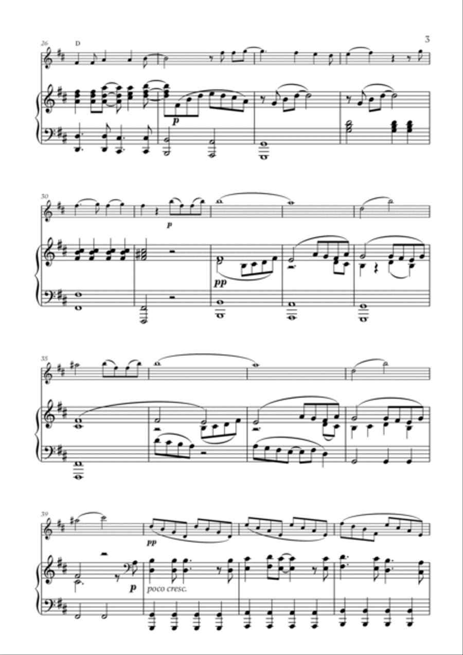 Mary, Did You Know? Piano scores gallery preview page 3