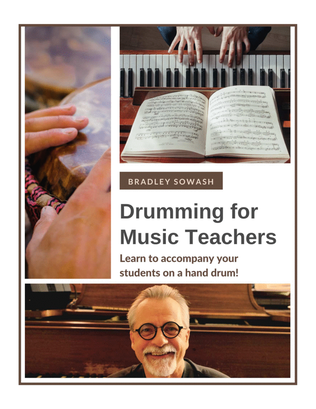 Book cover for Drumming for Teachers - Bradley Sowash