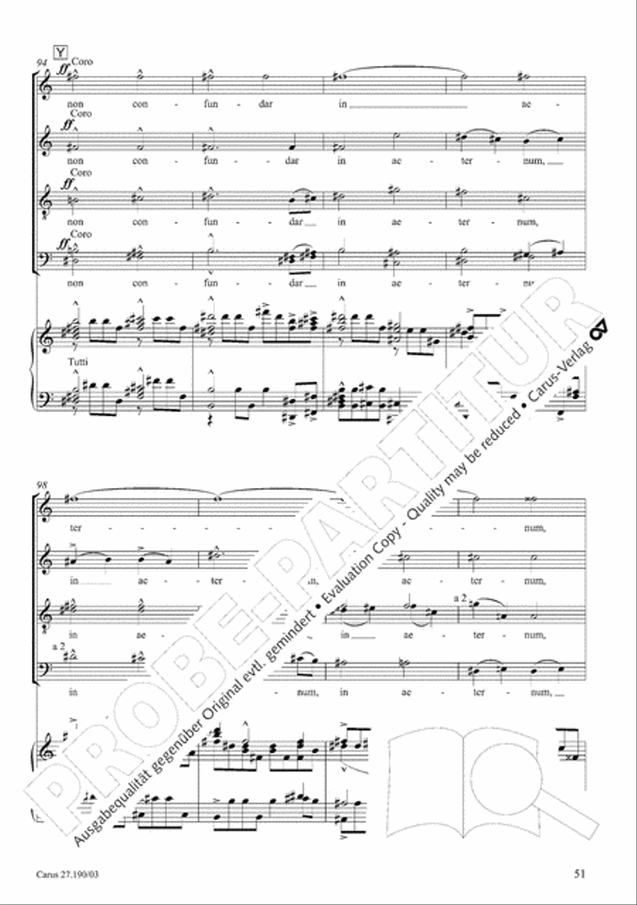 Te Deum 4-Part scores gallery preview page 52