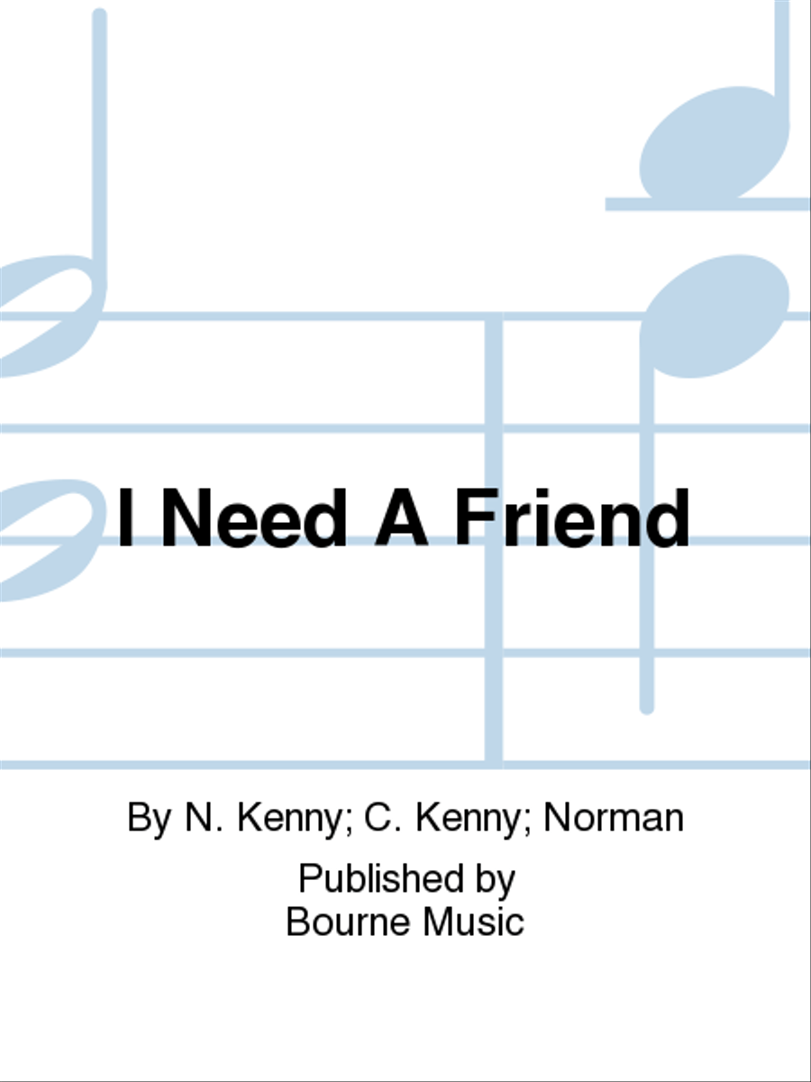I Need A Friend Voice Solo scores gallery preview page 1