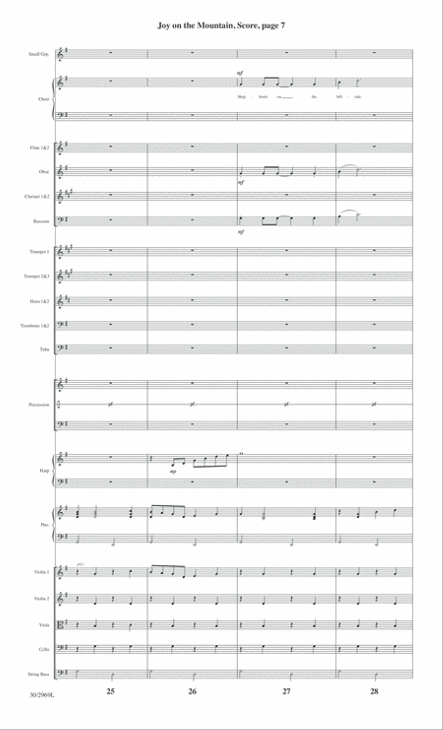 The Heart of Christmas - Full Score Choir scores gallery preview page 136