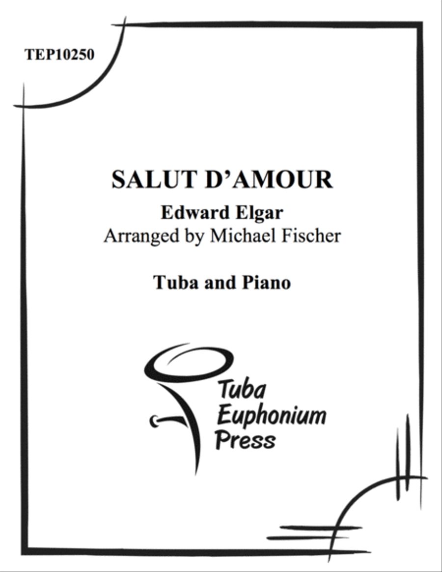 Salut d'Amour Tuba scores gallery preview page 1