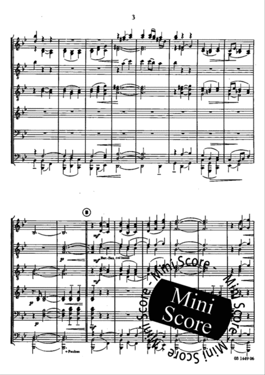 Theme D'Orgue Concert Band scores gallery preview page 9