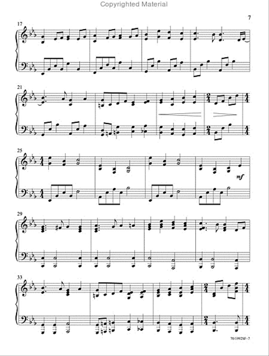 Merry Christmas and a Happy New Year! Piano Solo scores gallery preview page 6