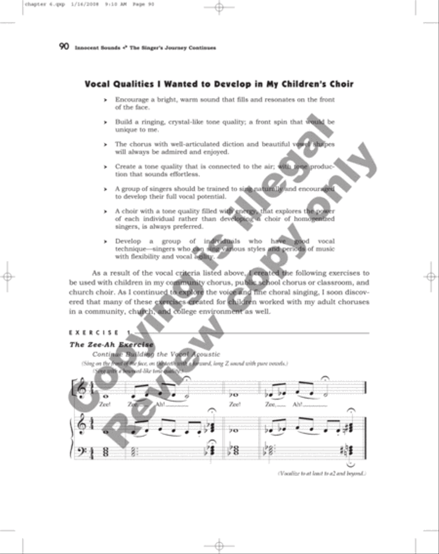 Innocent Sounds: Book 2 The Singer's Journey Continues Voice scores gallery preview page 15