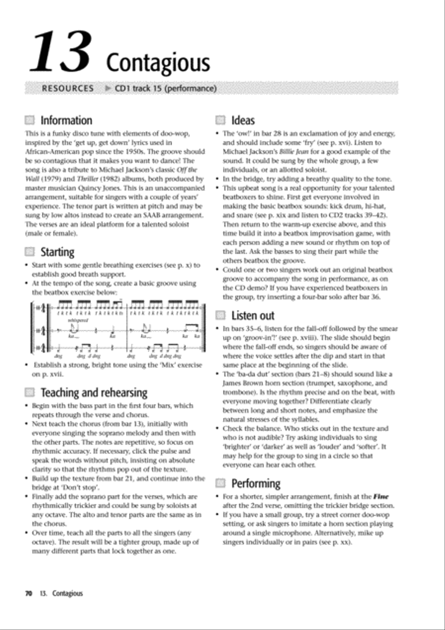 Popular Voiceworks 2 4-Part scores gallery preview page 8