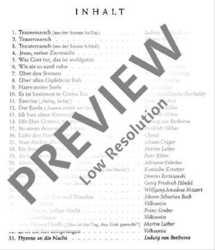 Für Feiern und Feste Für Feiern und Feste Clarinet scores gallery preview page 3