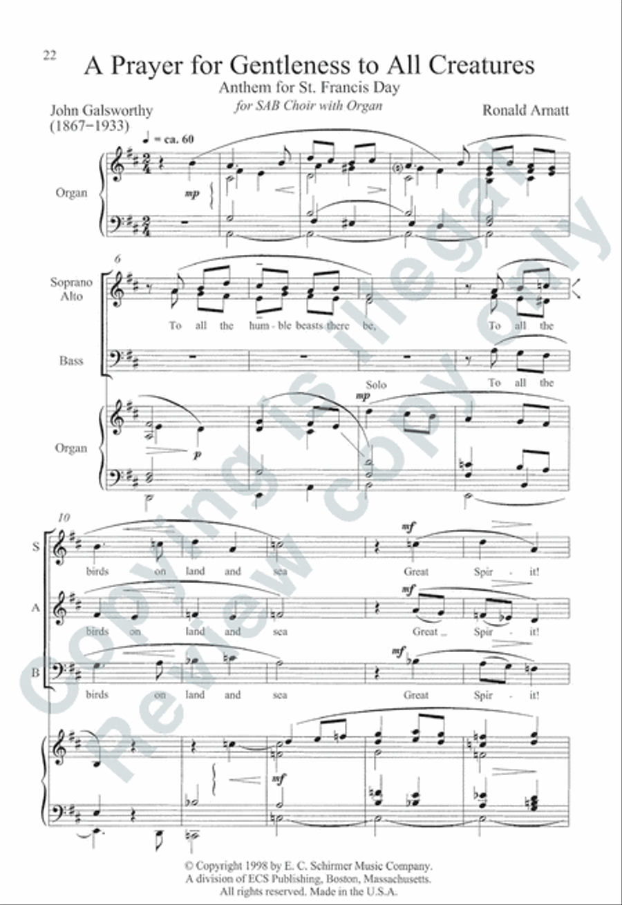 Somerset Anthem Books, Volume VII (Holidays) 3-Part scores gallery preview page 28