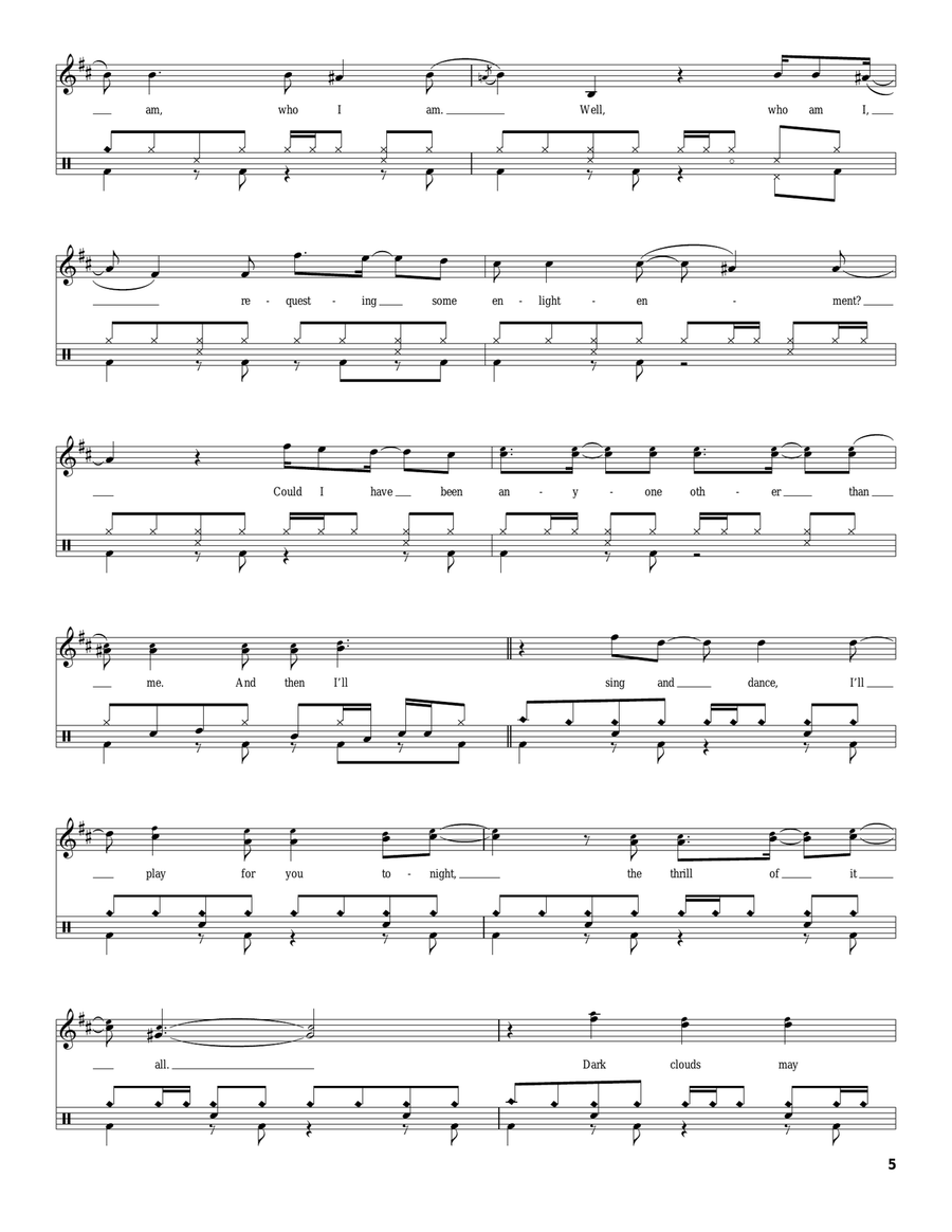 Dancing Nancies Dancing Nancies Drum Set scores gallery preview page 5
