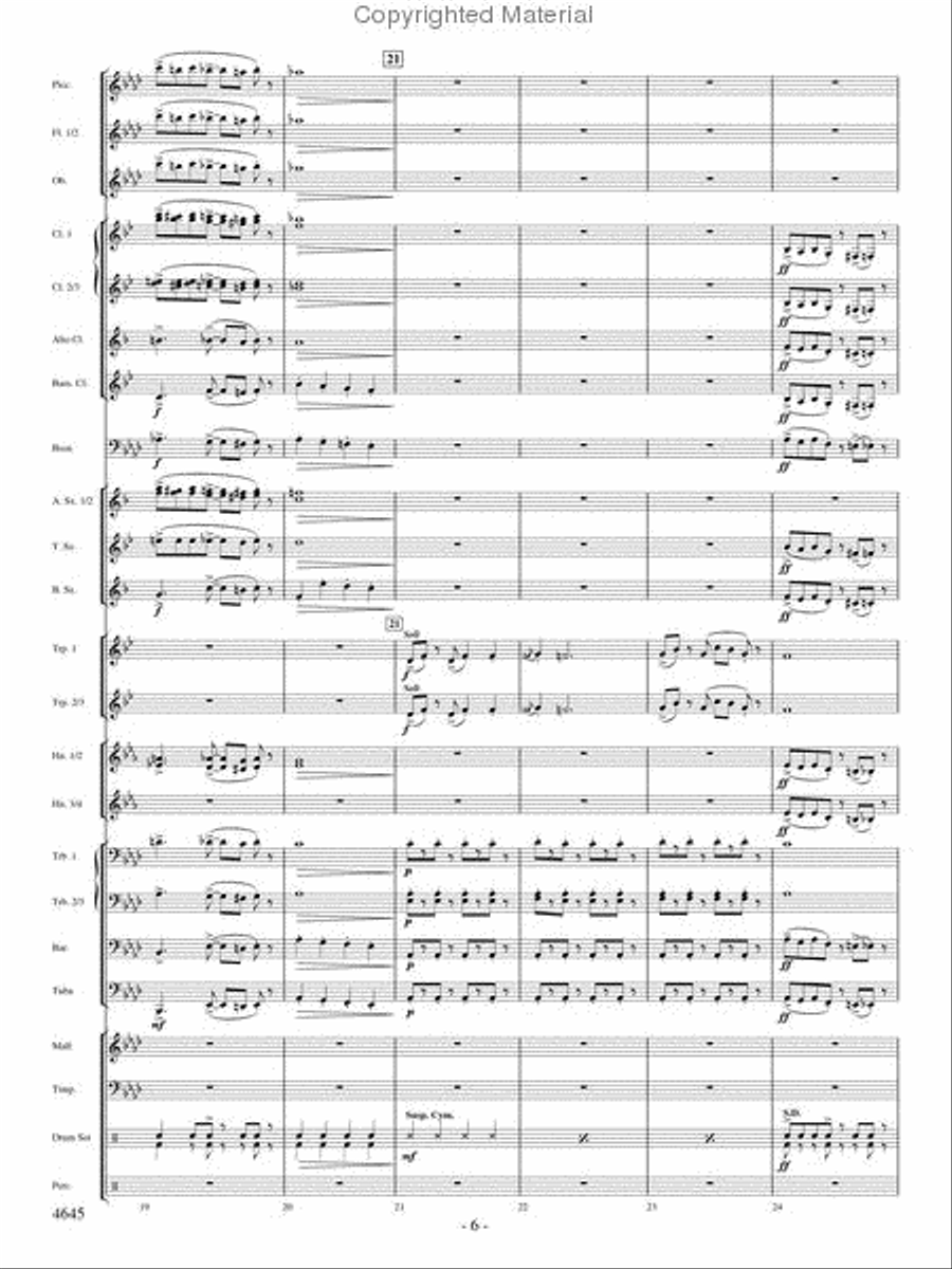 New York: 1927 Concert Band scores gallery preview page 5