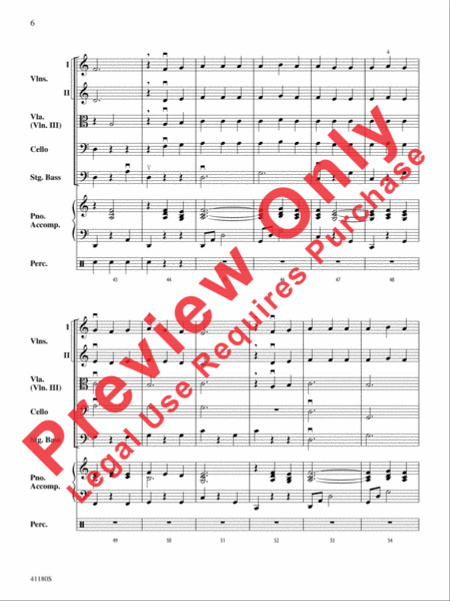 De Colores De Colores String Orchestra scores gallery preview page 7