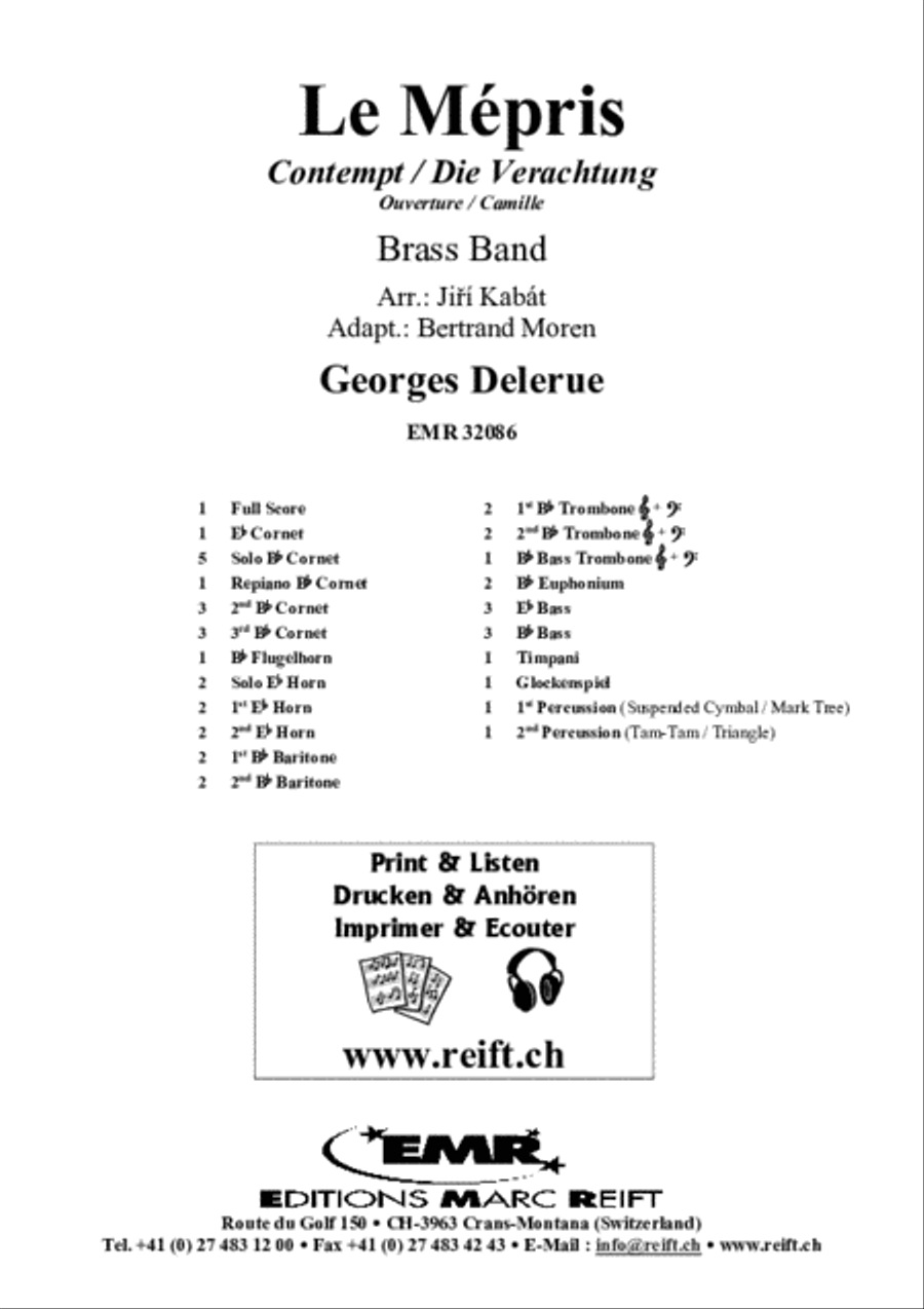 Le Mepris Brass Band scores gallery preview page 2