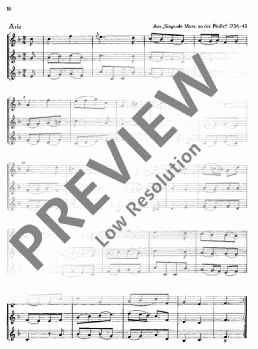 Pre-classical Music SSA scores gallery preview page 17