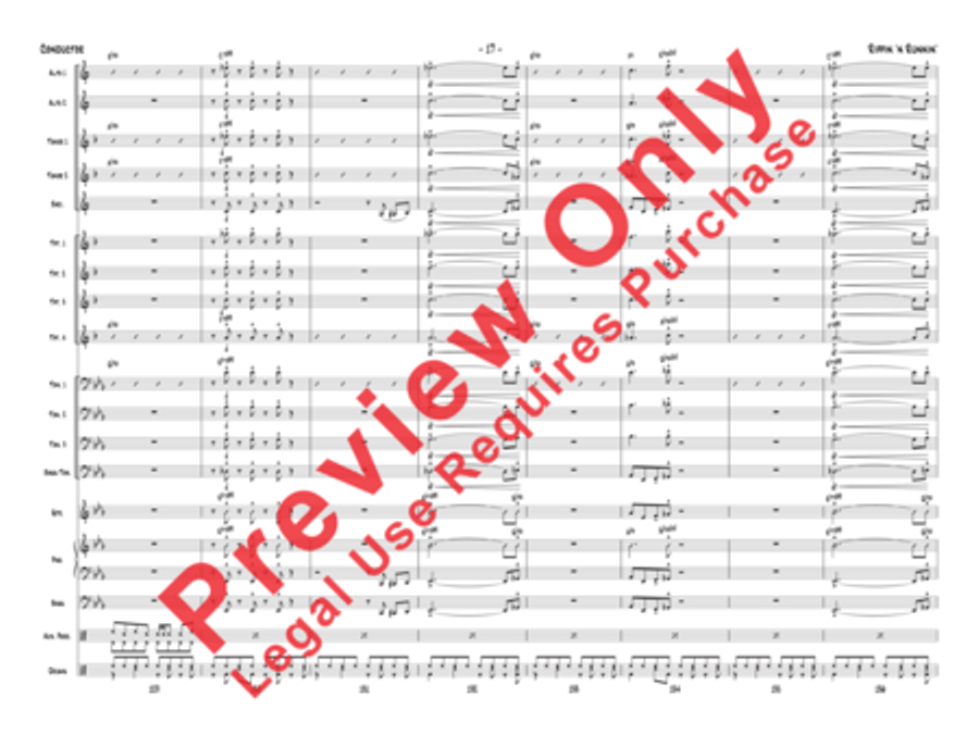 Rippin' 'n Runnin' Jazz Ensemble scores gallery preview page 18