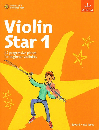 Book cover for Violin Star 1, Student's book, with CD