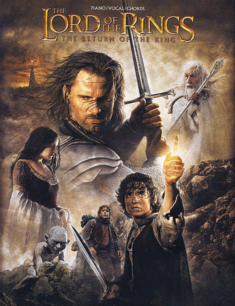 The Lord Of The Rings - The Return Of The King Piano, Vocal, Guitar scores gallery preview page 1