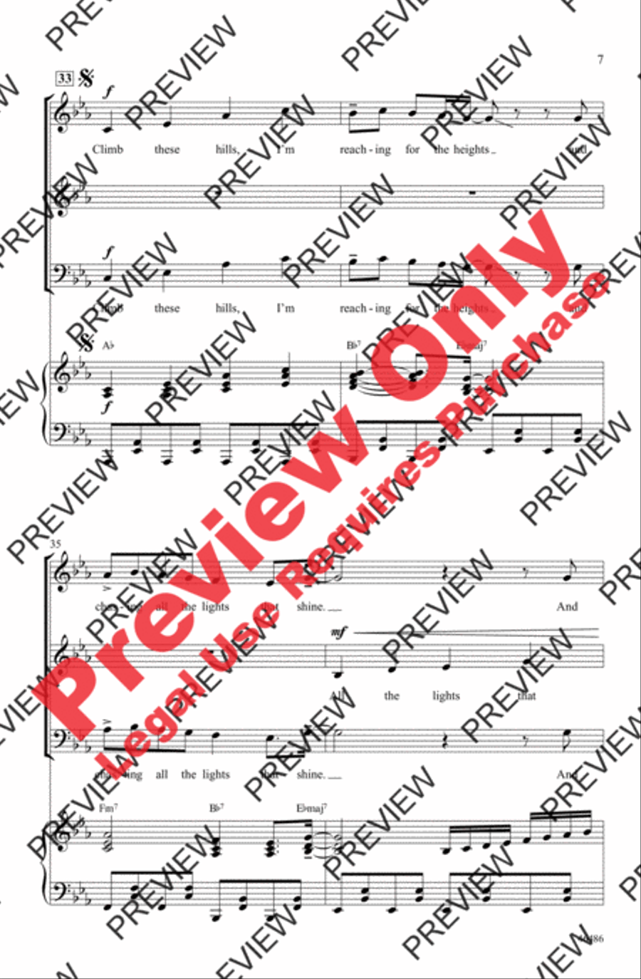 Another Day of Sun Another Day of Sun 3-Part scores gallery preview page 7