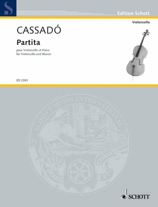 Book cover for Cassado Partita Vc Pft