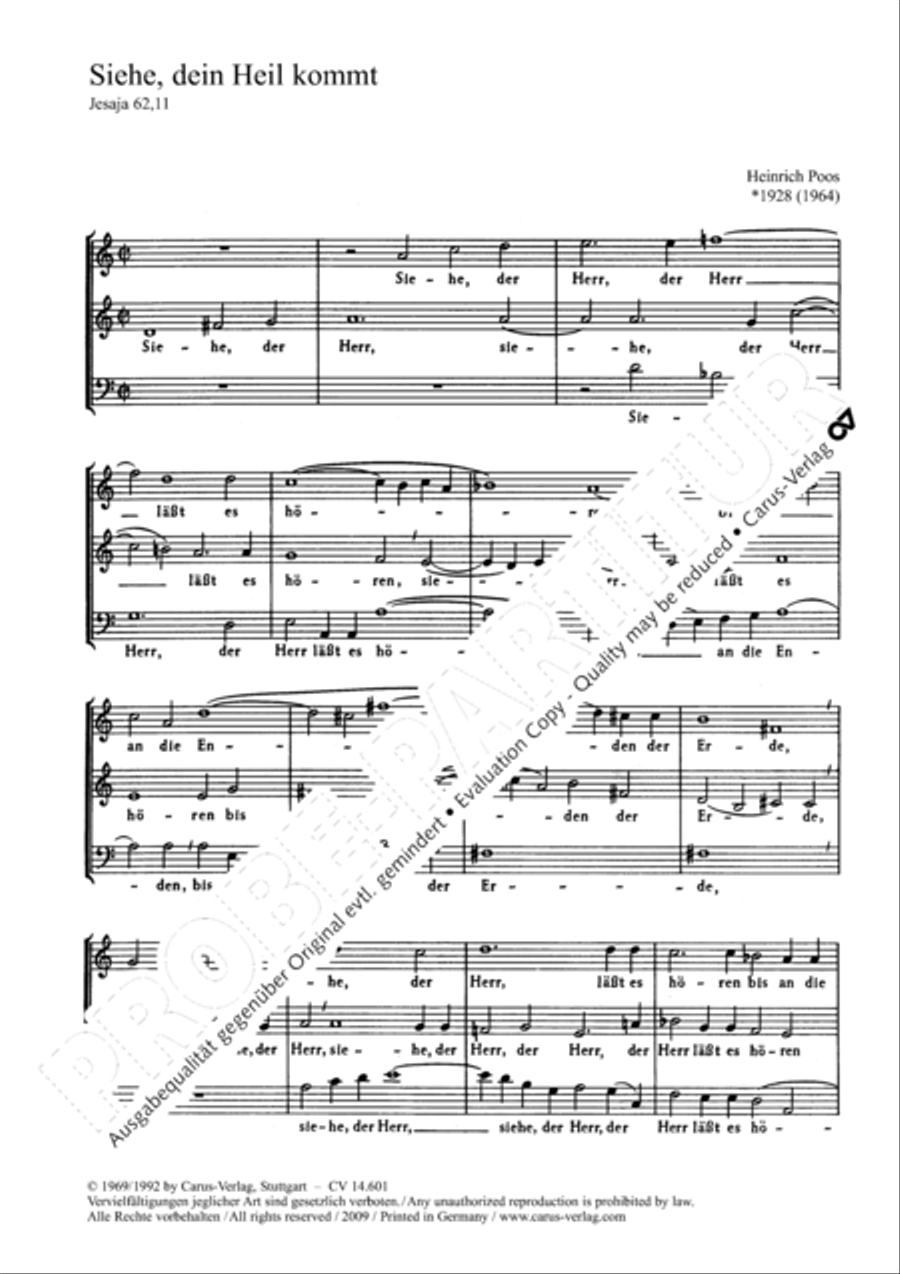 Poser; Poos: Zwei Weihnachtsstucke Score scores gallery preview page 5