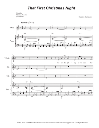That First Christmas Night (Tenor Solo & SATB)