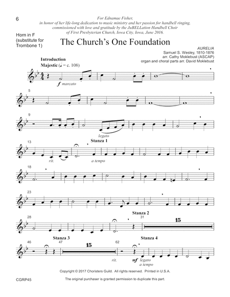 The Church's One Foundation - Instrumental Parts