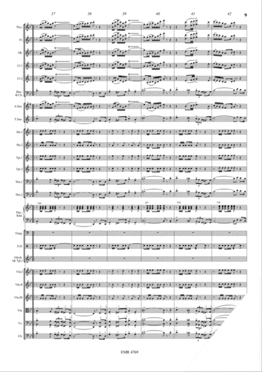 The Bridge On The River Kwai Orchestra scores gallery preview page 10