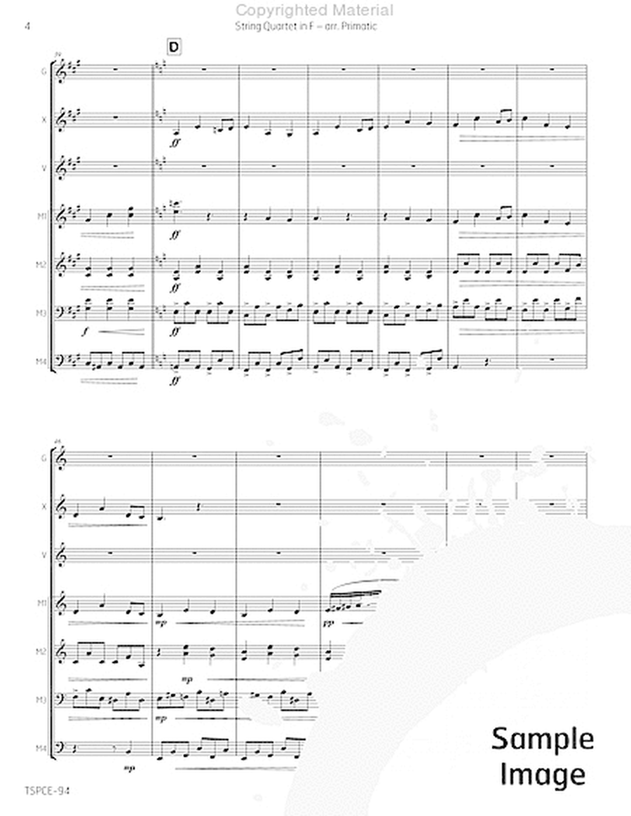 String Quartet in F image number null