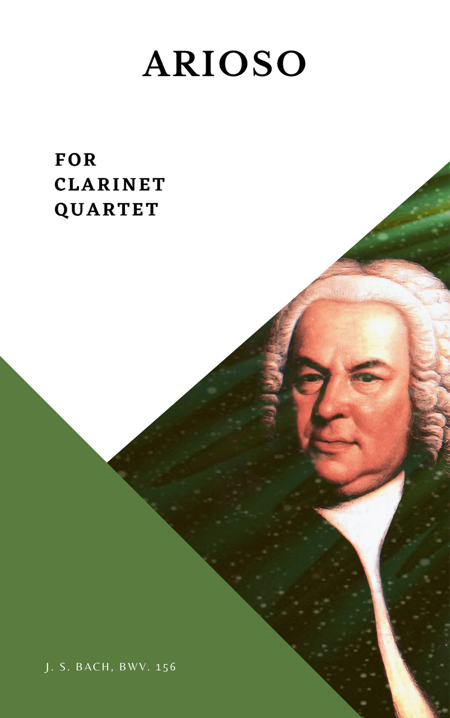 Arioso Bach Clarinet Quartet Clarinet Quartet scores gallery preview page 1