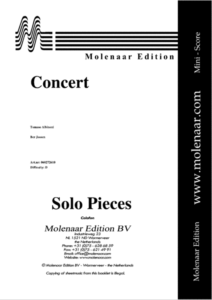 Concert Concert Clarinet scores gallery preview page 2