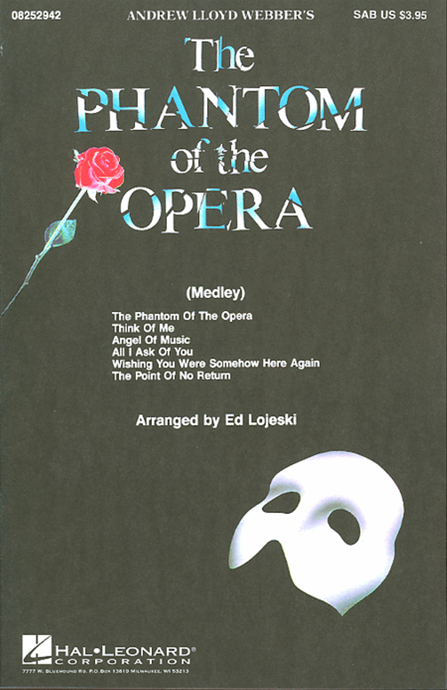 The Phantom of the Opera (Medley) 3-Part scores gallery preview page 1