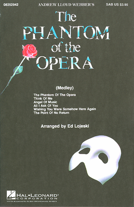 Book cover for The Phantom of the Opera (Medley)