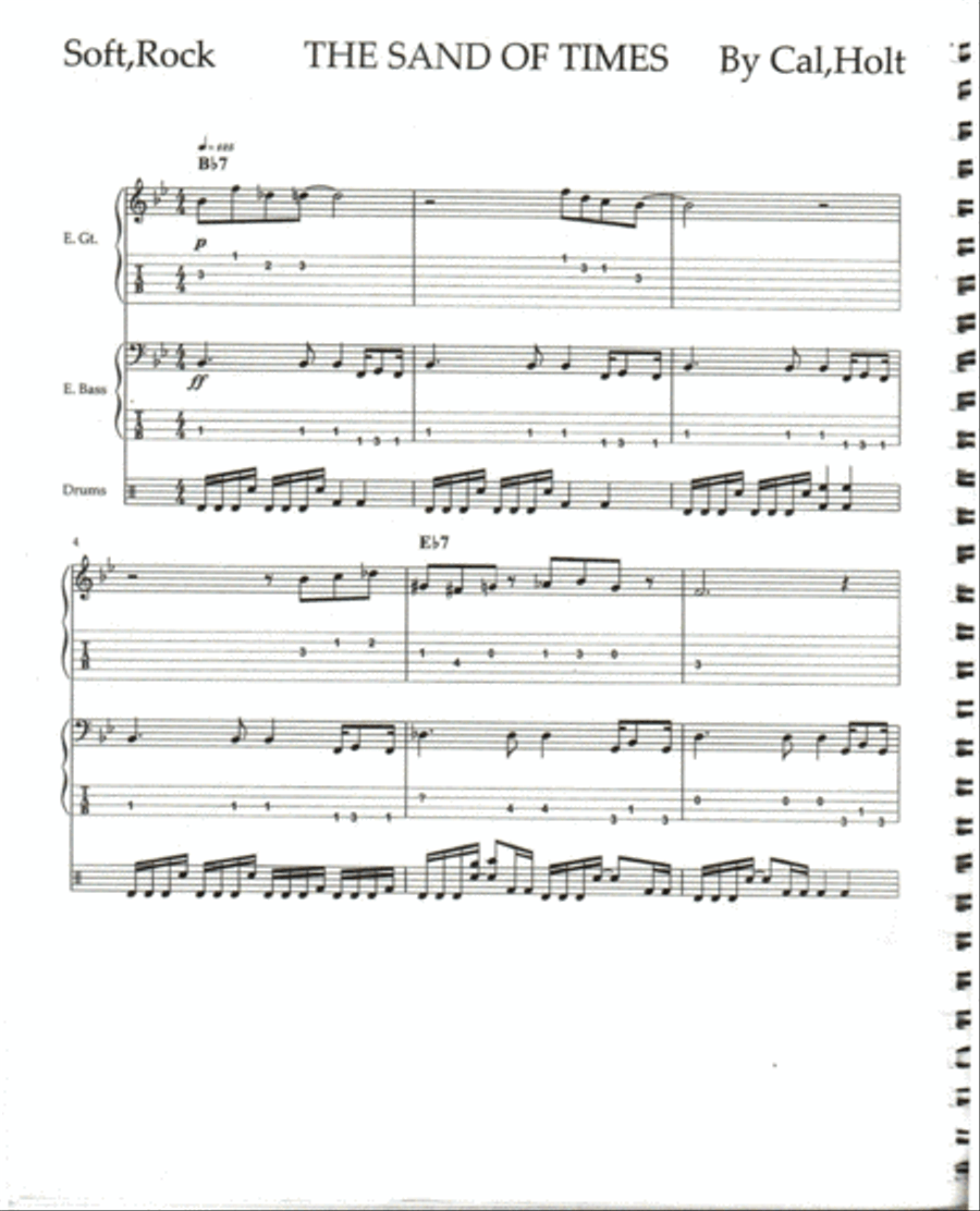 The Sand of Time Jazz Ensemble scores gallery preview page 2