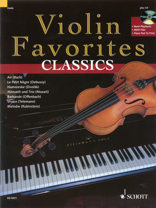 Book cover for Violin Favorite Classics
