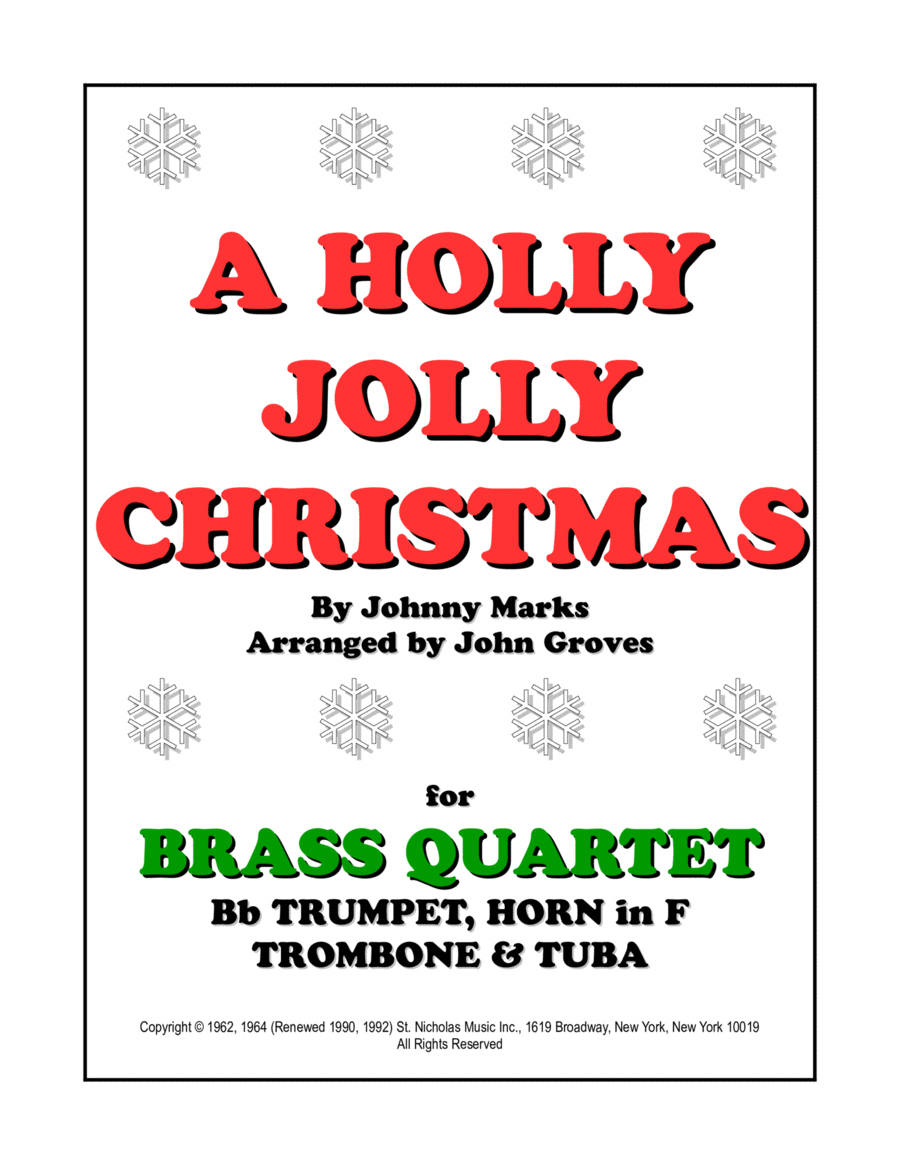 A Holly Jolly Christmas A Holly Jolly Christmas Brass Ensemble scores gallery preview page 1