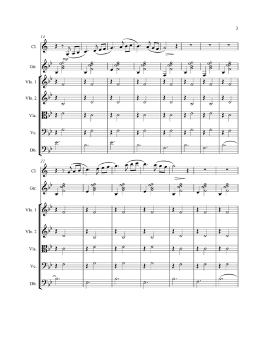Cinema Paradiso Cinema Paradiso Small Ensemble scores gallery preview page 2