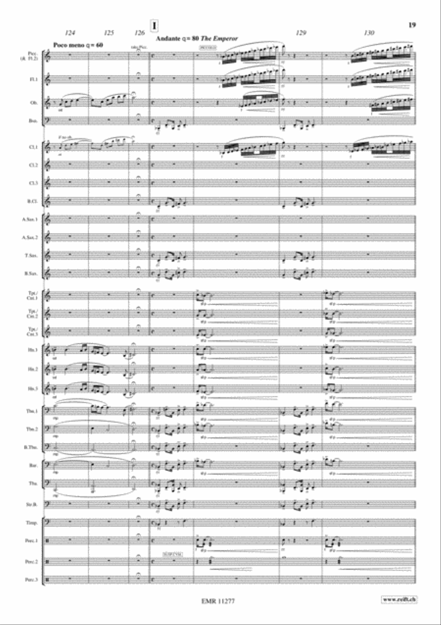 Genghis Khan Genghis Khan Concert Band scores gallery preview page 20