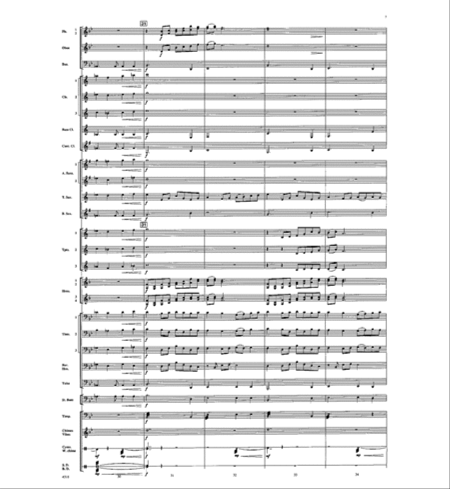 Pastorale Pastorale Concert Band scores gallery preview page 8