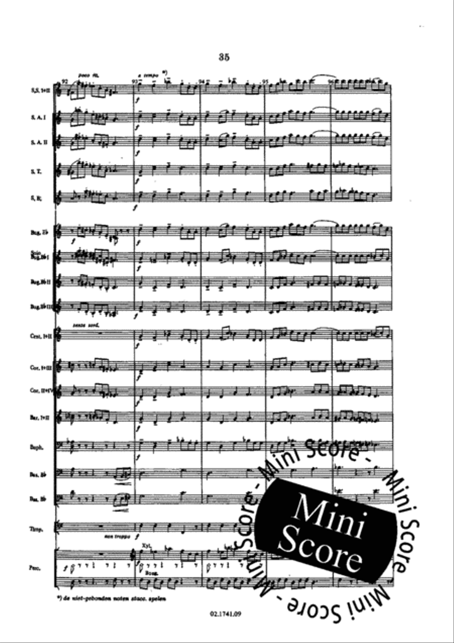 Images voor Fanfare Concert Band scores gallery preview page 39