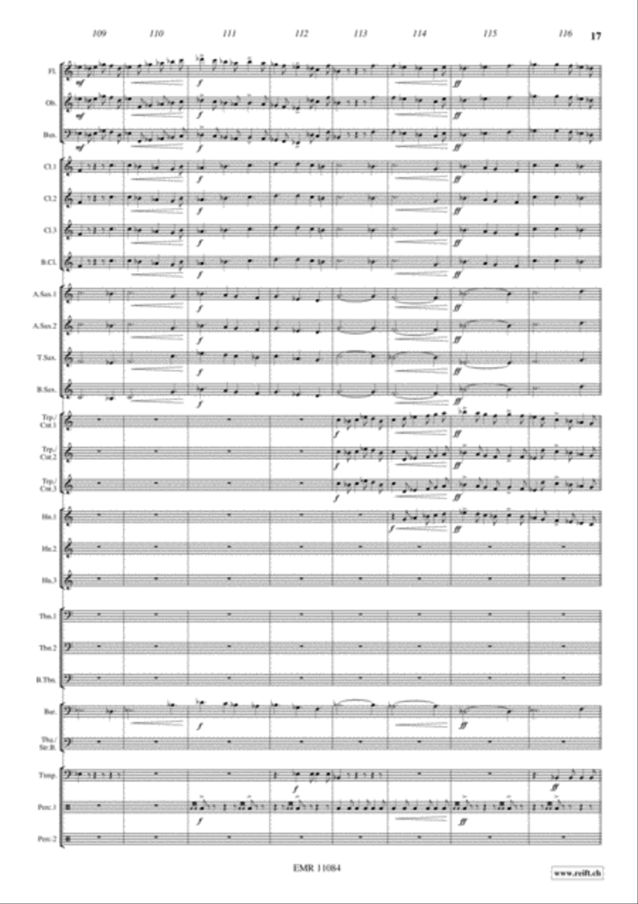 Celtica Concert Band scores gallery preview page 17