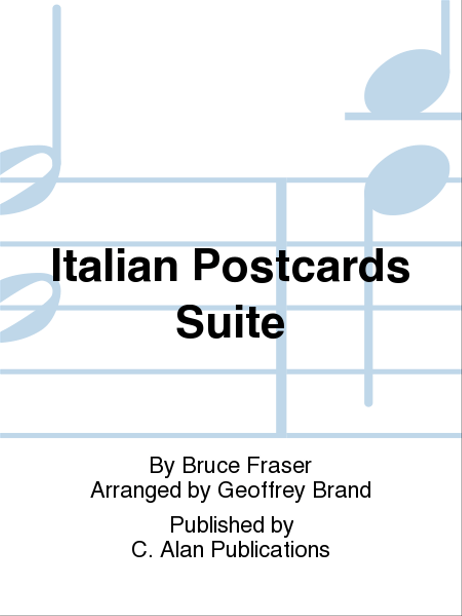 Italian Postcards Suite Concert Band scores gallery preview page 1