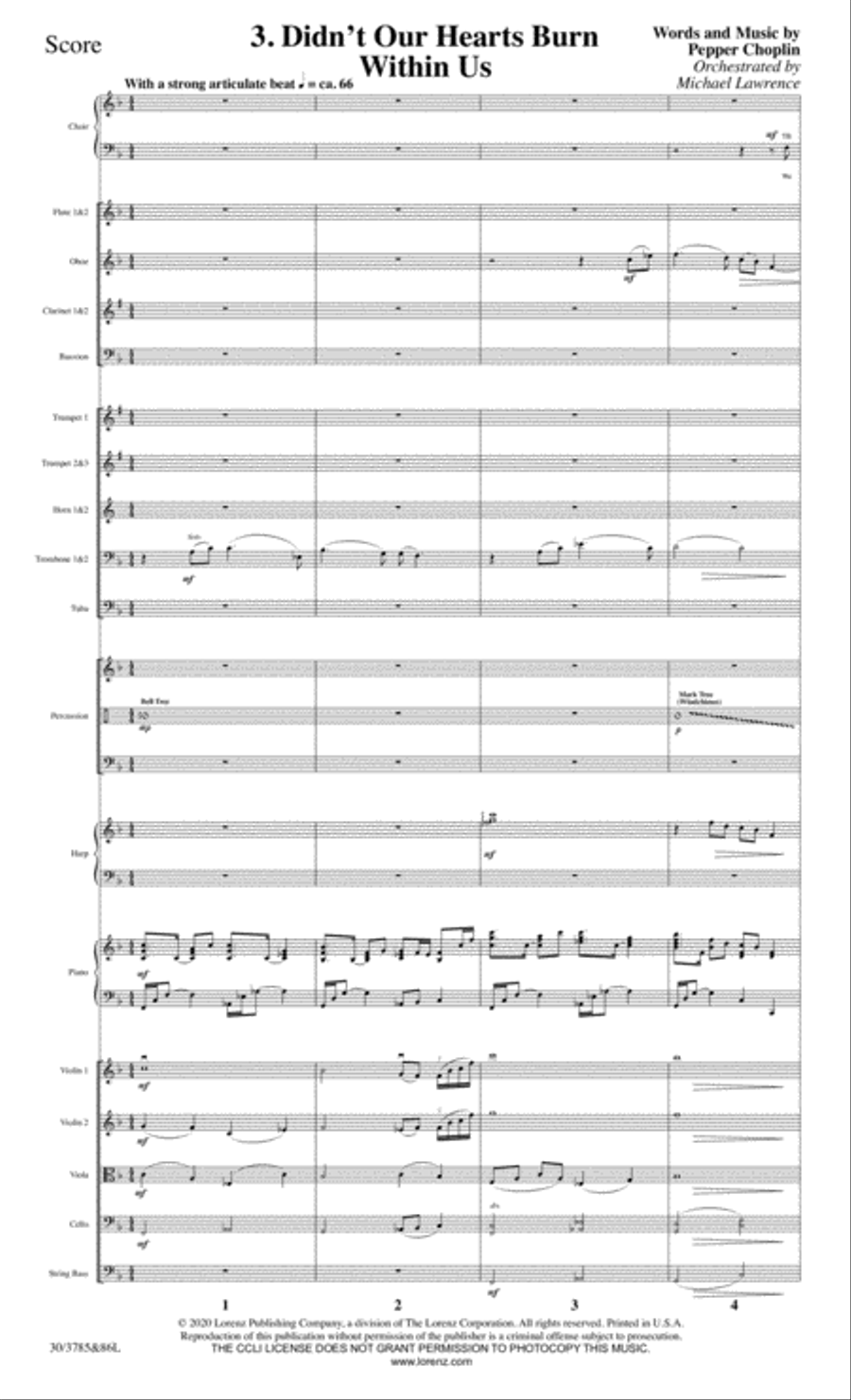 Once Upon a Morning - Full Score Choir scores gallery preview page 13