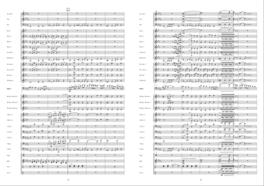 Dear Frog Fanfare Band scores gallery preview page 4