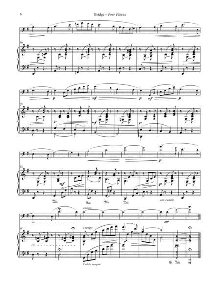 Four Pieces for Euphonium & Piano