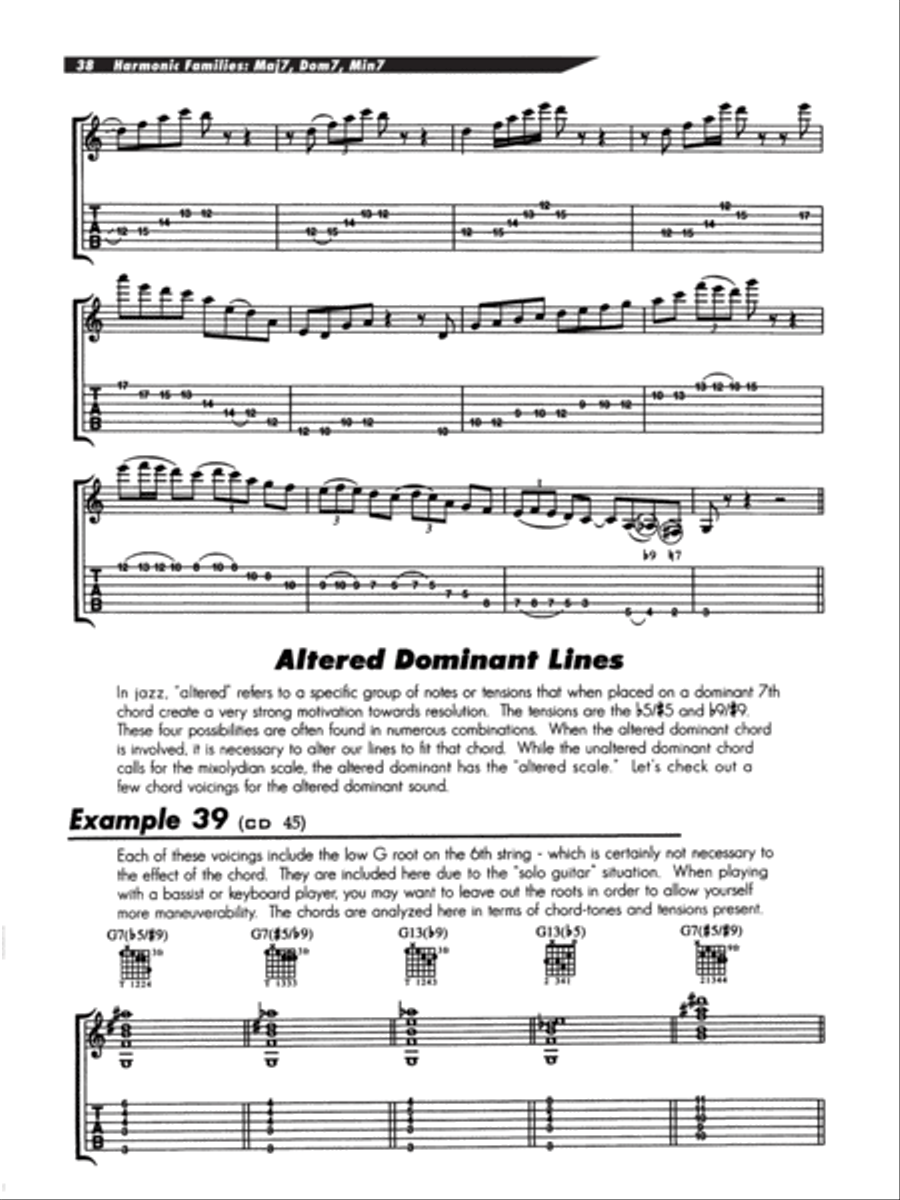 Joe Pass -- On Guitar Electric Guitar scores gallery preview page 39