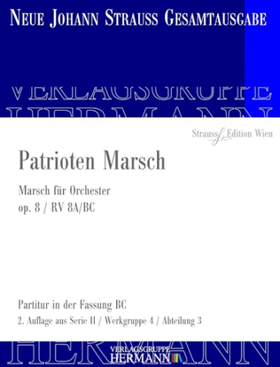 Patrioten Marsch Op. 8 RV 8A/BC